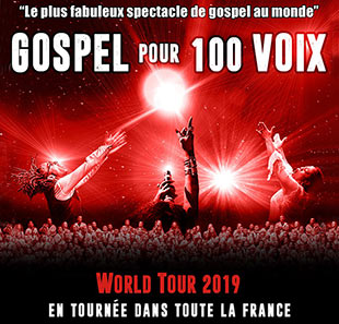 Groot evenement GOSPEL POUR 100 VOIX - 2019