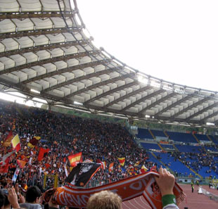 Voetbal AS ROMA / PARMA SERIE A ROME