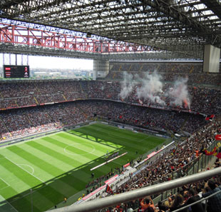 Voetbal MILAN AC / INTER SERIE A MILAN