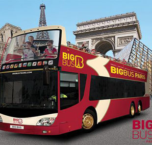 Excursie BIG BUS TOUR / LES CARS ROUGES BILLET CLASSIC (1 JOUR) PARIS