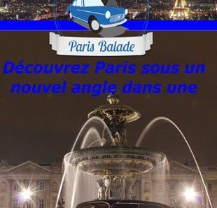 Excursie BALADE INSOLITE PEUGEOT 404 1963 PARIS