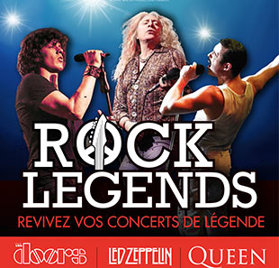 Pop-rock ROCK LEGENDS REVIVEZ VOS CONCERTS DE LEGENDES PARIS