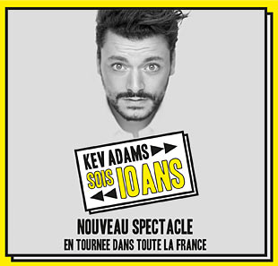 One man/woman show KEV ADAMS SOIS 10 ANS SANARY SUR MER