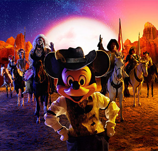 Pretpark BILLET MALIN-LA LEGENDE DE BUFFALO BILL... AVEC MICKEY ET SES AMIS MARNE LA VALLEE CEDEX 4