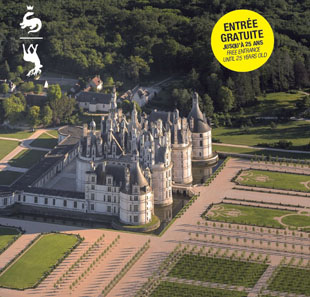 Monumentenbezoek ENTREE - CHÂTEAU DE CHAMBORD ET JARDINS CHAMBORD