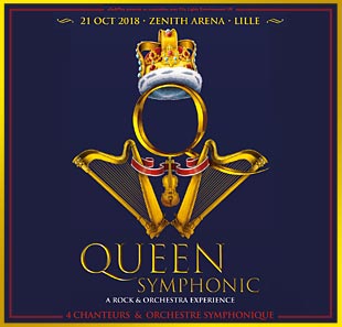 Pop-rock QUEEN SYMPHONIC - TOURNEE 2018-2019 Pop-rock QUEEN SYMPHONIC - TOURNEE 2018-2019