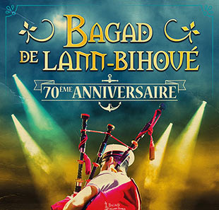 Traditionele Franse muziek BAGAD DE LANN BIHOUE 70EME ANNIVERSAIRE CARQUEFOU