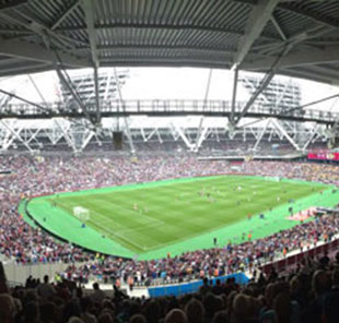 Voetbal WEST HAM / SOUTHAMPTON PREMIER LEAGUE LONDRES