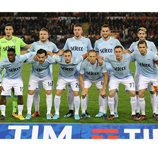 Voetbal SS LAZIO / ATALANTA SERIE A ROME
