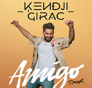 Variété en Frans chanson KENDJI GIRAC AMIGO TOUR CHAMBERY