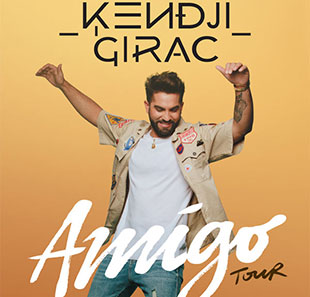 Variété en Frans chanson KENDJI GIRAC AMIGO TOUR PARIS