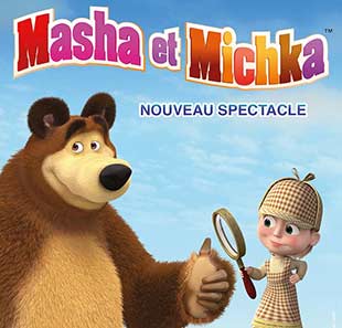Spectacle pour enfants MASHA ET MICHKA LE SPECTACLE LIMOGES