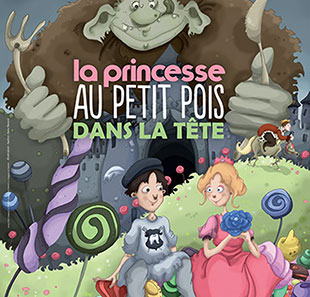 Spectacle pour enfants LA PRINCESSE AU PETIT POIS DANS LA TETE PARIS