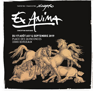 Hedendaags theater ZINGARO « EX ANIMA » BORDEAUX 2019 BORDEAUX