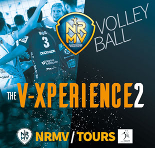 Volley-ball NANTES RMV / TOURS VB THE V EXPERIENCE 2 NANTES