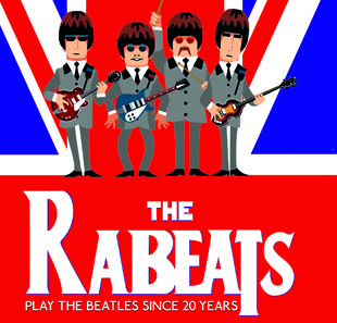 Pop-rock THE RABEATS-HOMMAGE AUX BEATLES LA TOURNEE DES 20 ANS MELUN
