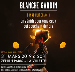 One man/woman show BLANCHE GARDIN BONNE NUIT BLANCHE PARIS One man/woman show BLANCHE GARDIN BONNE NUIT BLANCHE PARIS