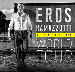 Internationaal varieté EROS RAMAZZOTTI FESTIVAL FIESTA MAIO BASTIA