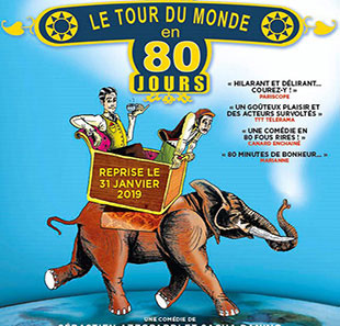 Hedendaags theater LE TOUR DU MONDE EN 80 JOURS PARIS