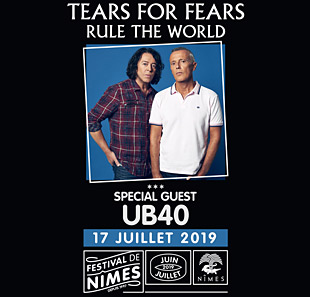 Pop-rock TEARS FOR FEARS + UB40 FESTIVAL DE NIMES 2019 NIMES