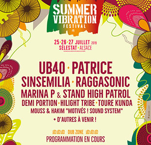 Reggae SUMMER VIBRATION FESTIVAL SELESTAT Reggae SUMMER VIBRATION FESTIVAL SELESTAT