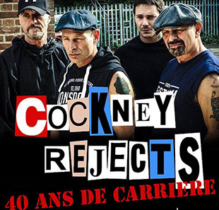 Hardrock COCKNEY REJECTS + HAYMAKER PARIS