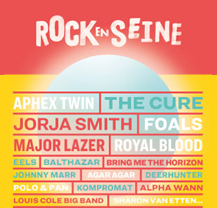 Pop-rock ROCK EN SEINE 2019 - PASS 3 JOURS VALABLE DU 23 AU 25 AOUT 2019 ST CLOUD