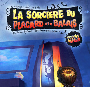 Theater voor kinderen LA SORCIERE DU PLACARD A BALAIS CABOURG