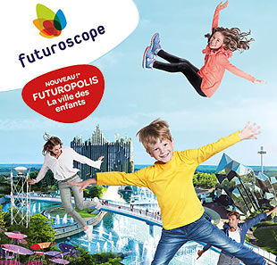 Pretpark FUTUROSCOPE - BILLET 1 JOUR LES JOURS ADHERENTS JAUNAY CLAN