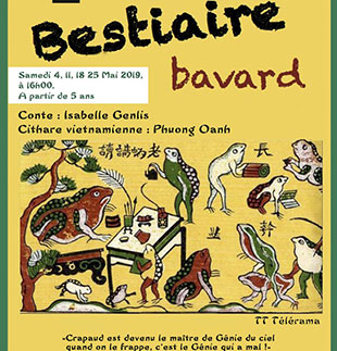 Vertelling LE BESTIARE BAVARD PARIS