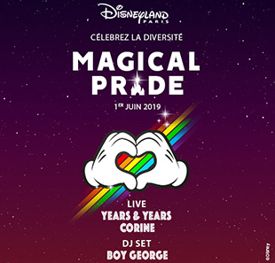Pretpark SOIREE MAGICAL PRIDE MARNE LA VALLEE CEDEX 4