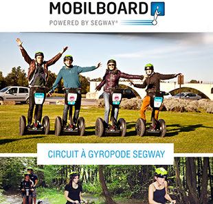 Vrije tijd/Koffertje MOBILBOARD SEGWAY POITIERS CIRCUITS EN GYROPODE SEGWAY POITIERS