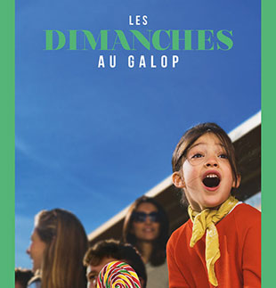 Sports équestres LES DIMANCHES AU GALOP HIPPODROME DE PARISLONGCHAMP PARIS