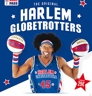 Basketbal HARLEM GLOBETROTTERS PARIS