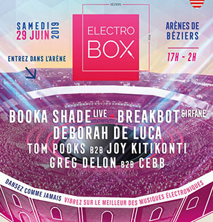 Electronische muziek ELECTROBOX BEZIERS