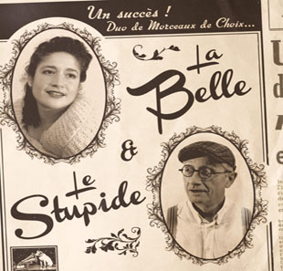 Jazz LA BELLE, LE STUPIDE ET LA GRAND-MERE CUGNAUX