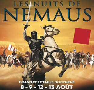 Groot evenement LES NUITS DE NEMAUS NIMES