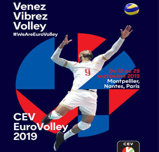 Volley-ball EUROVOLLEY 2019 FRANCE / BULGARIE MONTPELLIER