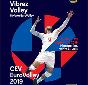 Volley-ball EUROVOLLEY 2019 1/4 DE FINALE NANTES