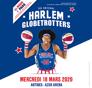Basketbal HARLEM GLOBETROTTERS ANTIBES