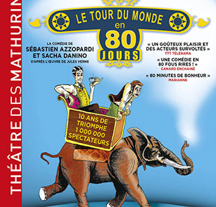Hedendaags theater LE TOUR DU MONDE EN 80 JOURS PARIS