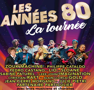 Variété en Frans chanson LES ANNEES 80 A BLOIS LA TOURNEE BLOIS