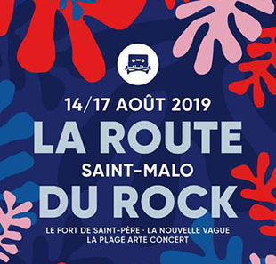 Pop-rock ROUTE DU ROCK COLLECTION ETE - P3J. VALABLE DU 15 AU 17 AOUT 2019 ST PERE