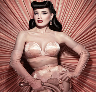Cabaret/Revue DITA VON TEESE GLAMONATRIX BORDEAUX