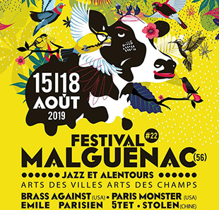 Jazz MALGUENAC FESTIVAL - PASS 3 JOURS VALABLE DU 15 AU 17 AOUT 2019 MALGUENAC