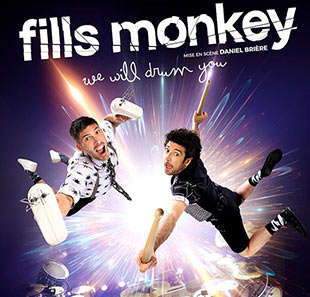 Pop-rock FILLS MONKEY WE WILL DRUM YOU PARIS