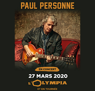 Pop-rock PAUL PERSONNE PARIS