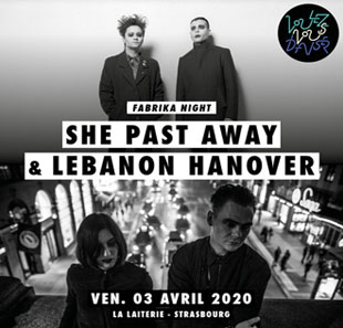 Rock LEBANON HANOVER + SELOFAN + ISOLATED YOUTH + OBERST PANIZZA STRASBOURG