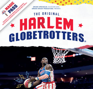 Basketbal MAGIC PASS RENNES CESSON-SEVIGNE HARLEM GLOBETROTTERS CESSON SEVIGNE