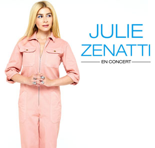 Variété en Frans chanson JULIE ZENATTI POP TOUR TOUL